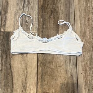 SKIMS White Lace Bralette